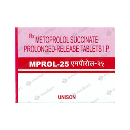 MPROL 25MG TABLET 10'S