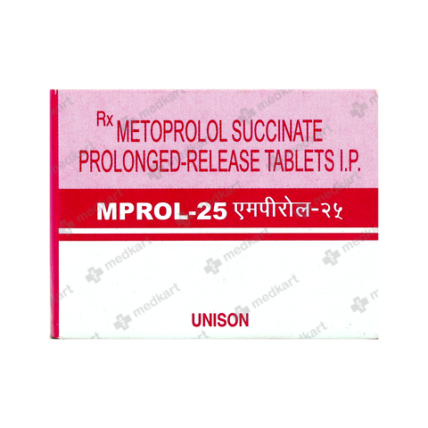 MPROL 25MG TABLET 10'S