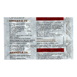 ARVAST A 75MG TABLET 10'S