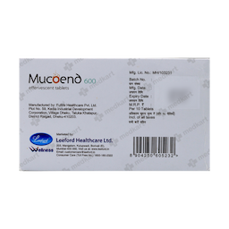 MUCOEND 600MG TABLET 10'S