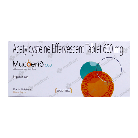 MUCOEND 600MG TABLET 10'S