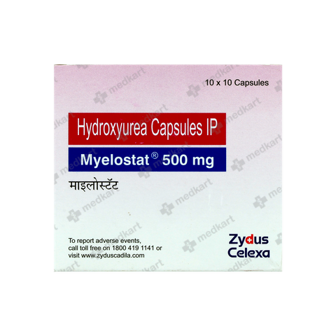 MYELOSTAT 500MG CAPSULE 10'S