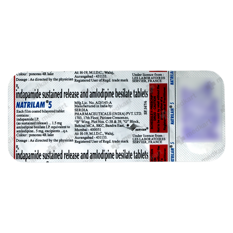 NATRILAM 5MG TABLET 10'S