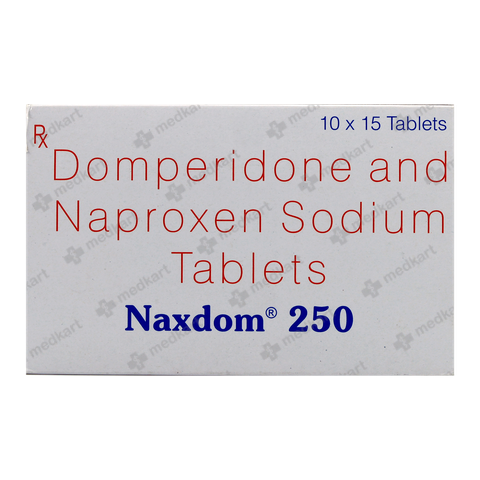 NAXDOM 250MG TABLET 15'S