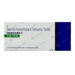 NEBICARD T 5/40MG TABLET 10'S