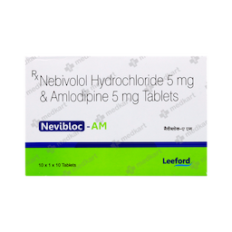 NEVIBLOC AM TABLET 10'S