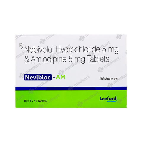 NEVIBLOC AM TABLET 10'S