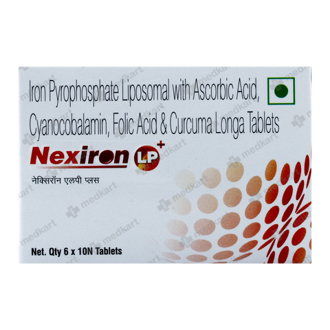 NEXIRON LP PLUS TABLET 10'S