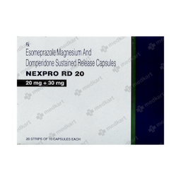 NEXPRO RD 20MG CAPSULE 10'S