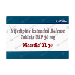 NICARDIA XL 30MG TABLET 10'S