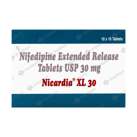 NICARDIA XL 30MG TABLET 10'S