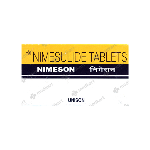 NIMESON 100MG TABLET 10'S