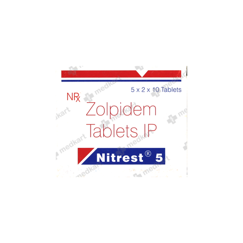 NITREST 5MG TABLET 10'S