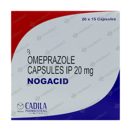 NOGACID 20MG CAPSULE 15'S