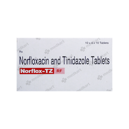 NORFLOX TZ RF TABLET 10'S