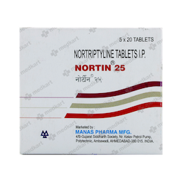 NORTIN 25MG TABLET 20'S