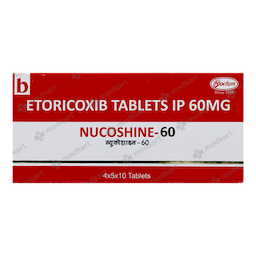 NUCOSHINE 60MG TABLET 10'S