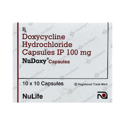 NUDOXY 100MG TABLET 10'S