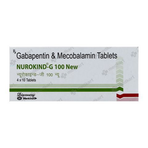 NUROKIND G 100MG TABLET 10'S