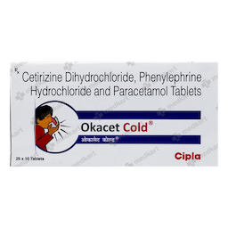 OKACET COLD TABLET 10'S