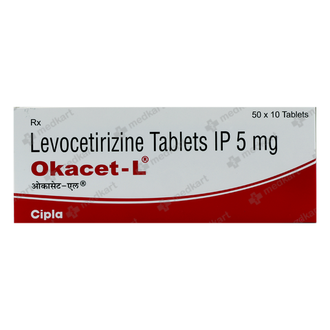 OKACET L TABLET 10'S