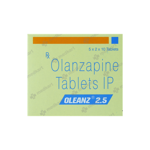 OLEANZ 2.5MG TABLET 10'S