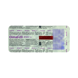 OLMAT 20MG TABLET 10'S