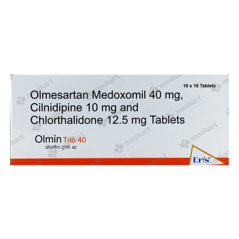 OLMIN TRIO 40MG TABLET 10'S