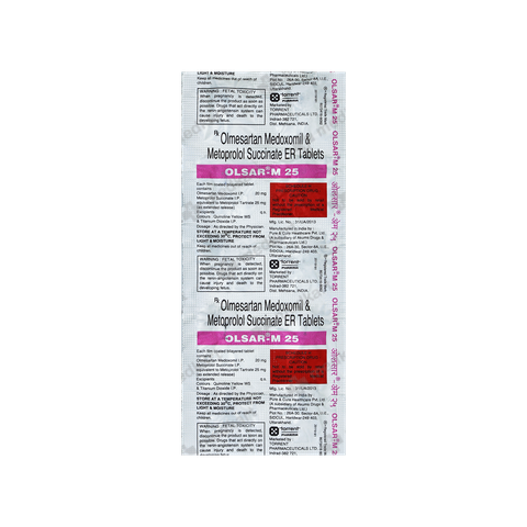 OLSAR M 25MG TAB 1X10