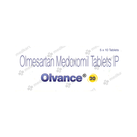 OLVANCE 20MG TABLET 10'S