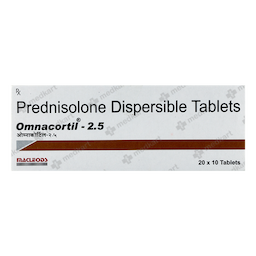 OMNACORTIL 2.5MG TABLET 10'S