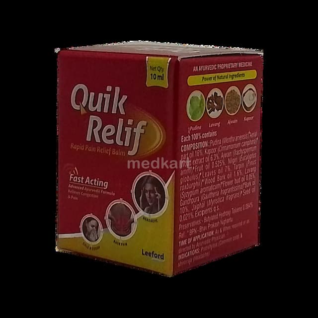 QUIK RELIF BALM 10 ML