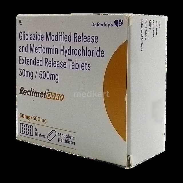 RECLIMET OD 30MG TABLET 15'S