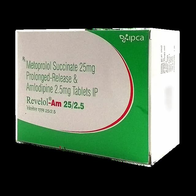 REVELOL AM 25/2.5MG TABLET 15'S