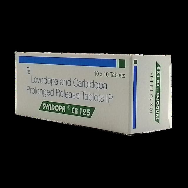 SYNDOPA CR 125MG TABLET 10'S