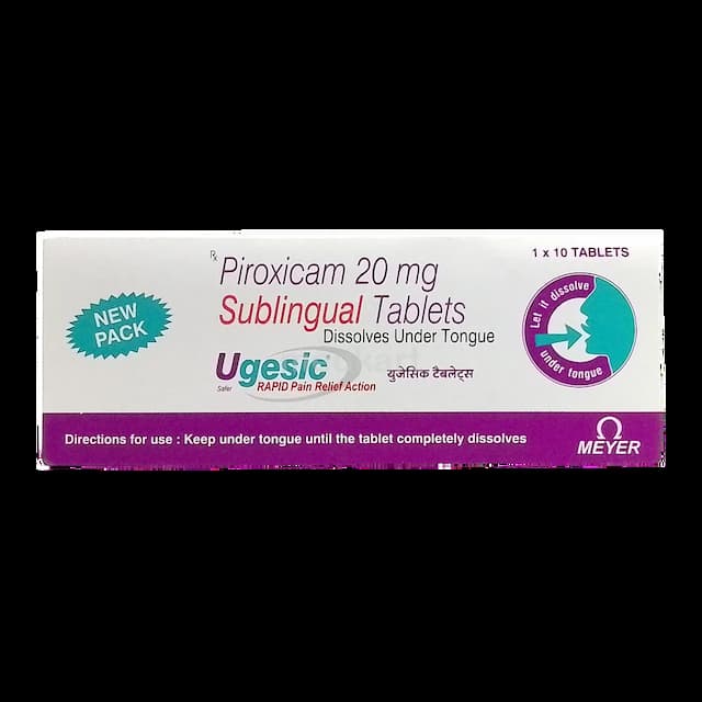 UGESIC 20MG TABLET 10'S