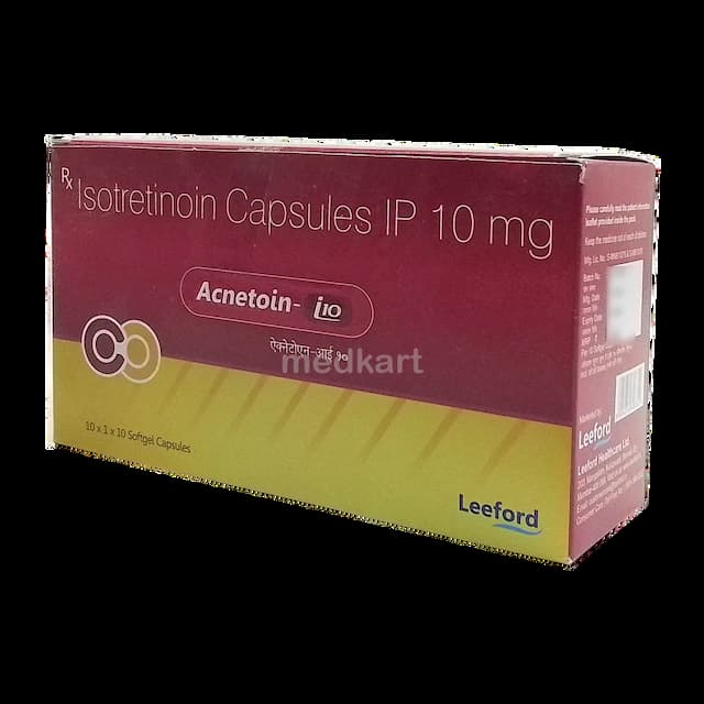 ACNETOIN SG 10MG CAPSULE 10'S