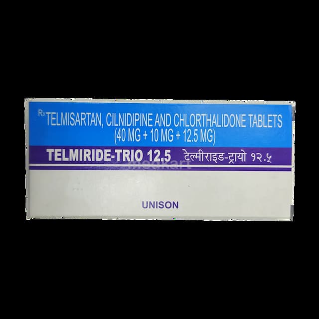 TELMIRIDE TRIO 12.5MG TABLET 10'S