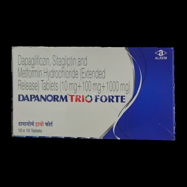 DAPANORM TRIO FORTE TABLET 10'S