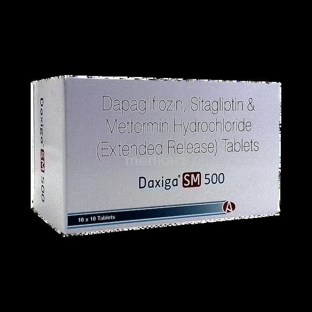 DAXIGA SM 500MG TABLET 10'S