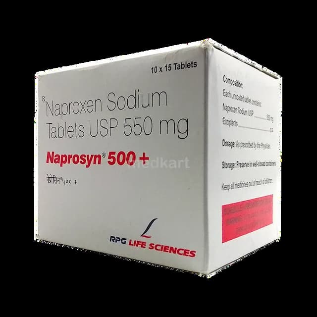 NAPROSYN 500MG PLUS TABLET 15'S