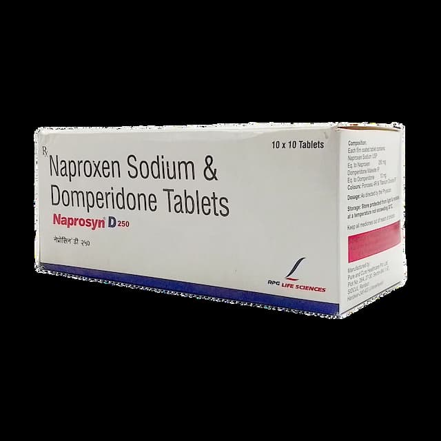 NAPROSYN D 250MG TABLET 10'S