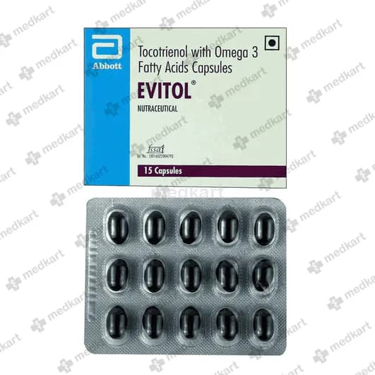 EVITOL CAPSULE 15'S