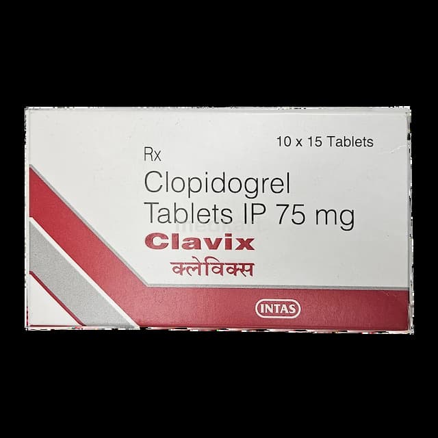 CLAVIX 75MG TABLET 15'S