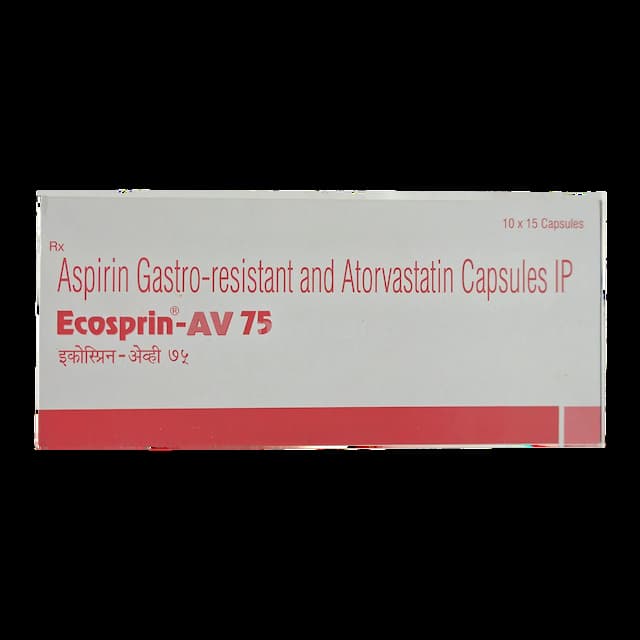 ECOSPRIN AV 75MG CAPSULE 15'S