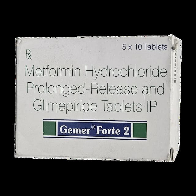 GEMER FORTE 2MG TABLET 10'S