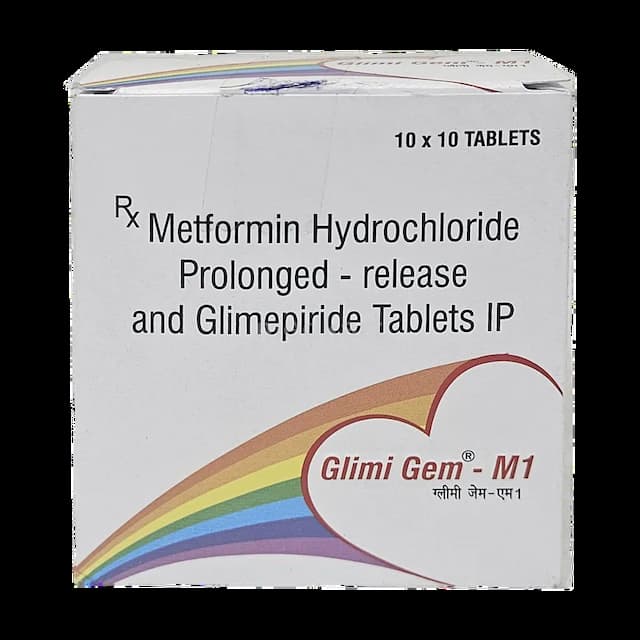 GLIMIGEM M1 TABLET 10'S